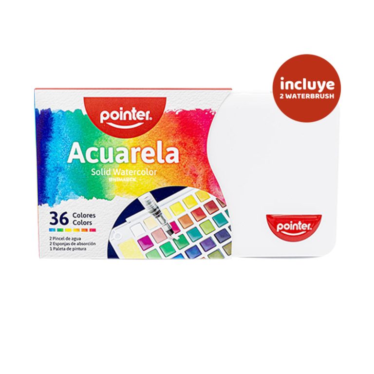 Acuarela De 36 Colores Pointer