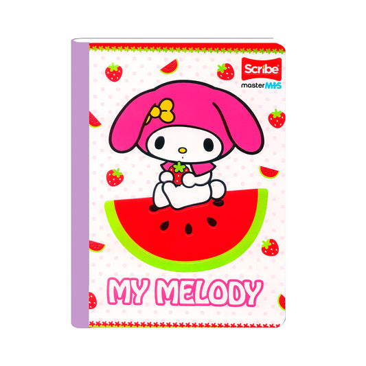 Libreta Cosida Master Mas Melody Cuadriculada
