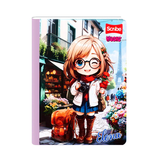 Libreta Cosida Premium Doble Linea Hoshi