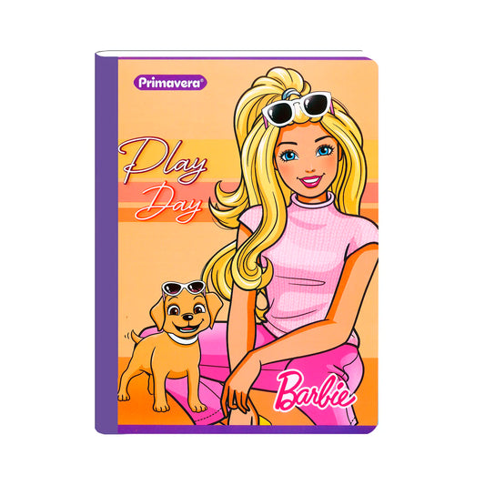 Libreta Cosida Una Linea Diseño Barbie 100-1