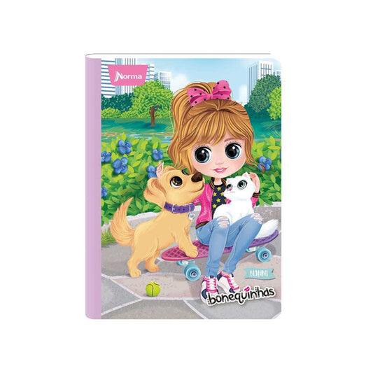 Libreta Cosida De Linea Xpresarte Pro Bonequinhas 100-1 Norma