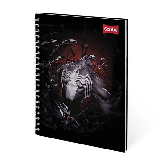 Libreta Espiral Pasta Dura Spiderman Venom