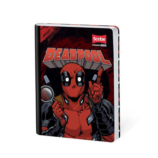 Libreta Cosida Master Mas Deadpool