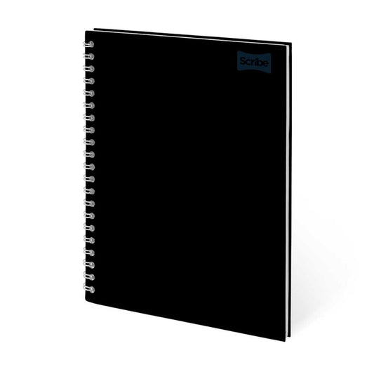 Libreta Espiral Scribe 80 Hojas Pasta Dura