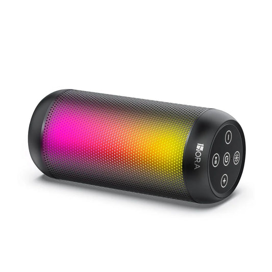 Bocina Inalambrica 1hora Mediana Con Led Colorido