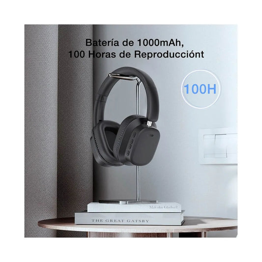 Diadema Inalambrica 1hora 100 Horas De Reproduccion