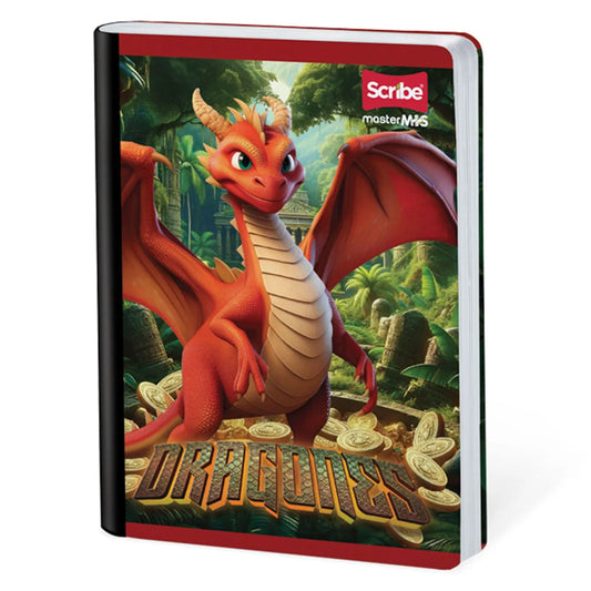 Libreta Cosida Master Mas Dragones