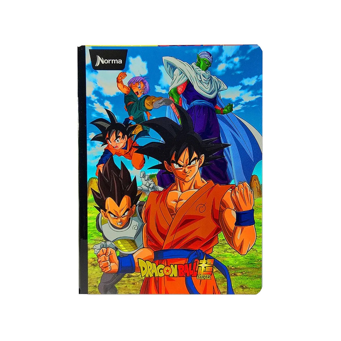 Libreta Cosida Dragon Ball Z Norma Premium Cuadriculada
