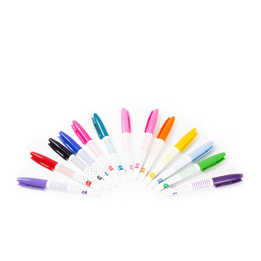 Kit De 13 Marcadores Permanentes Punta Fina Kiut