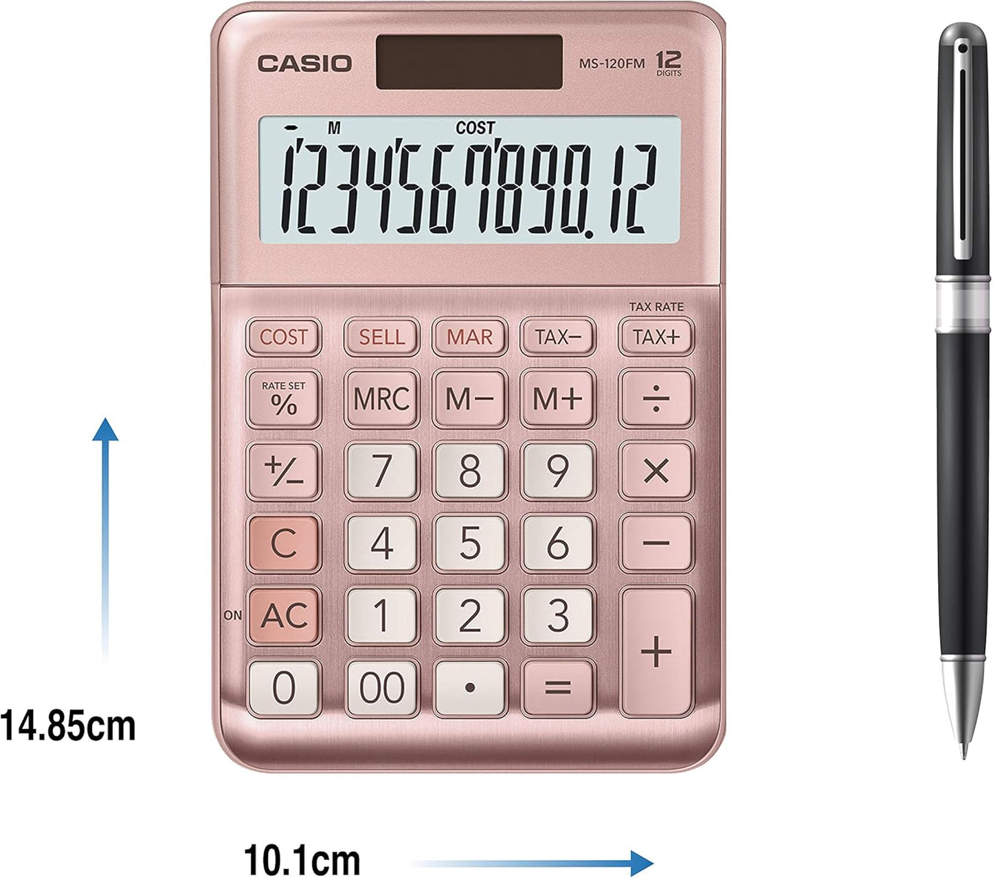Casio Calculadora de Escritorio 12 Dígitos