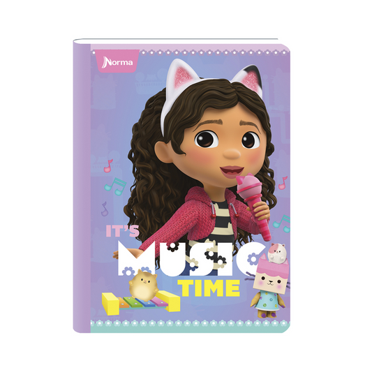 Libreta Cosida De Linea Gabby Dollhouse 100-1 Norma