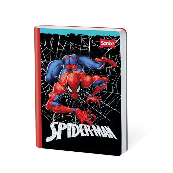 Cuaderno cosido de una línea diseño de SPIDERMAN 100-1