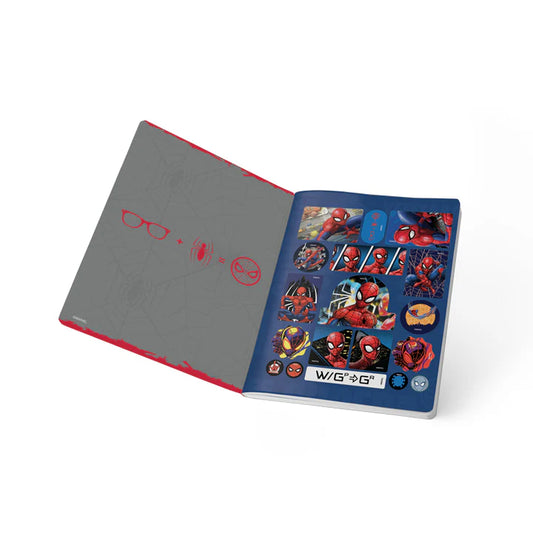 Cuaderno cosido doble línea diseño de SPIDERMAN 100-3