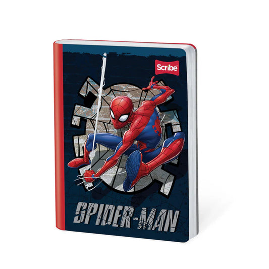 Cuaderno cosido de una línea diseño de SPIDERMAN 100-1