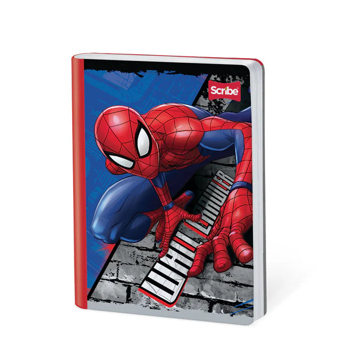 Cuaderno cosido de una línea diseño de SPIDERMAN 100-1