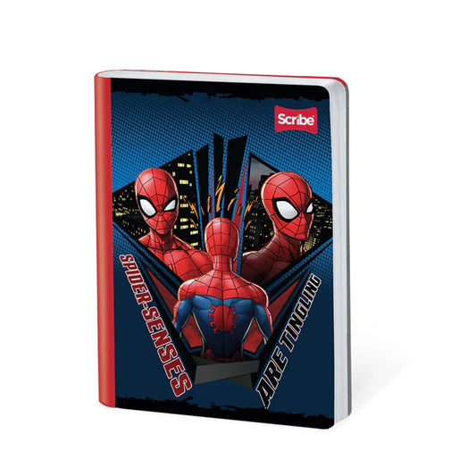 Cuaderno cosido cuadriculado diseño de SPIDERMAN 100-2