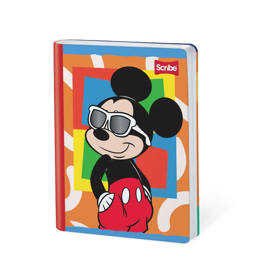Libreta Cosida Premium Mickey Cuadros 1x1