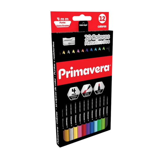 Colores Metalizados Primavera x12