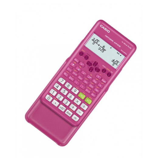 Casio Calculadora Científica FX-82ES PLUS-BU Fucsia