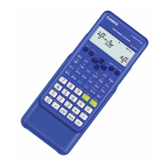 Casio Calculadora Científica FX-82ES PLUS-BU Azul