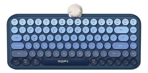 Teclado Inalámbrico Mofii Modelo Anni Color Azul