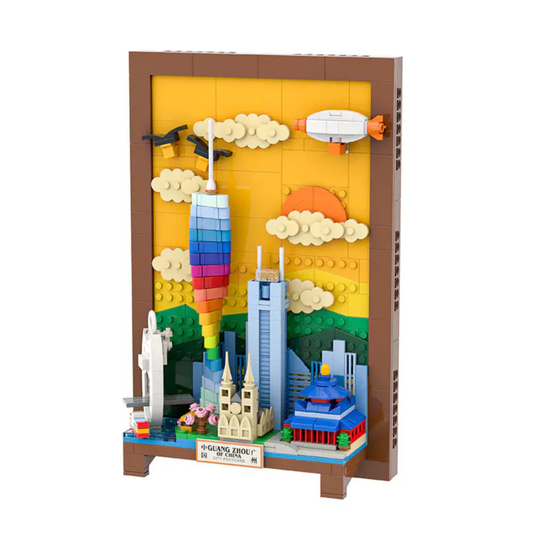 Bloques de Construcción- Postal Guang Zhou