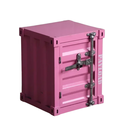 Mesa Auxiliar Estilo Contenedor