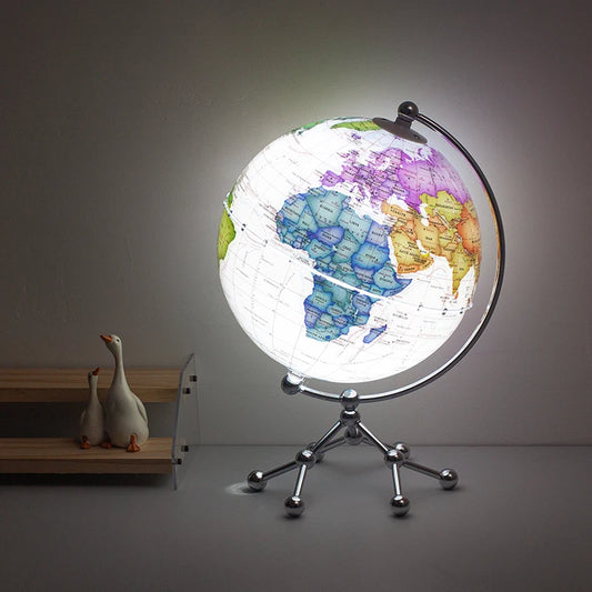 Lámpara Globo Terráqueo de Colores