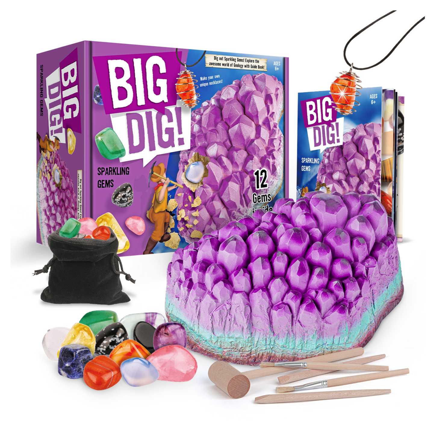 Kit Excavación Gemas Brillantes