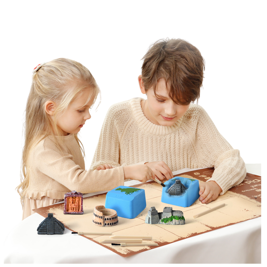 Kit Excavación 7 Maravillas del Mundo