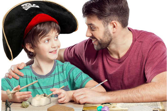 Kit Excavación Tesoros Piratas 5 en 1