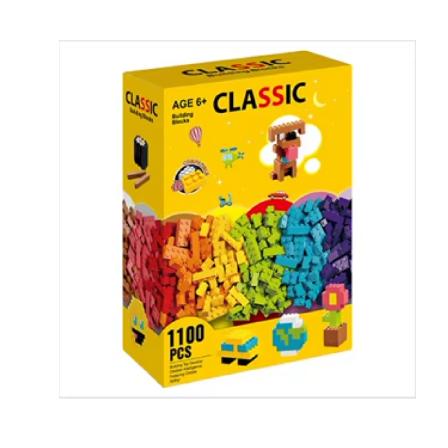 Bloques de Construcción Classic 1100 piezas