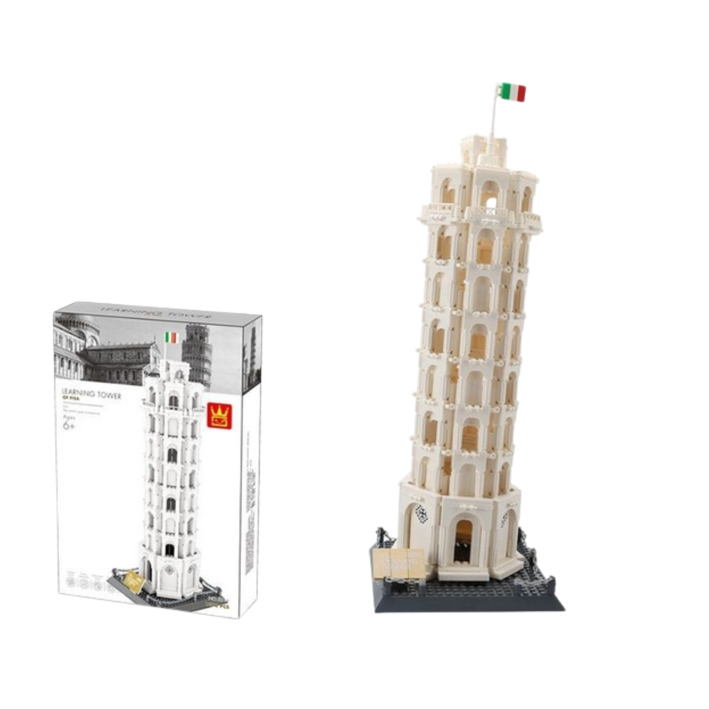 Bloques de Construcción Leaning Tower of Pisa