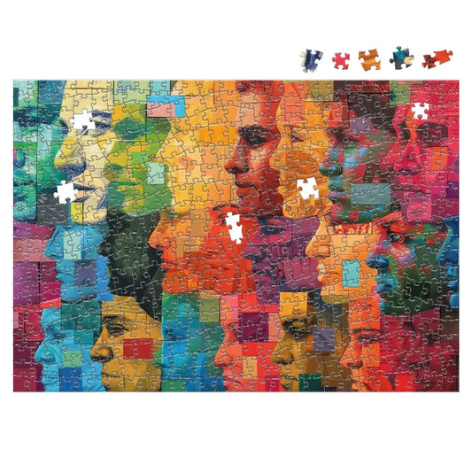 Rompecabezas Ingenio Las Caras De Mi Gente