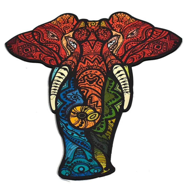 Rompecabezas en Madera Multiformas Tembo - Elefante