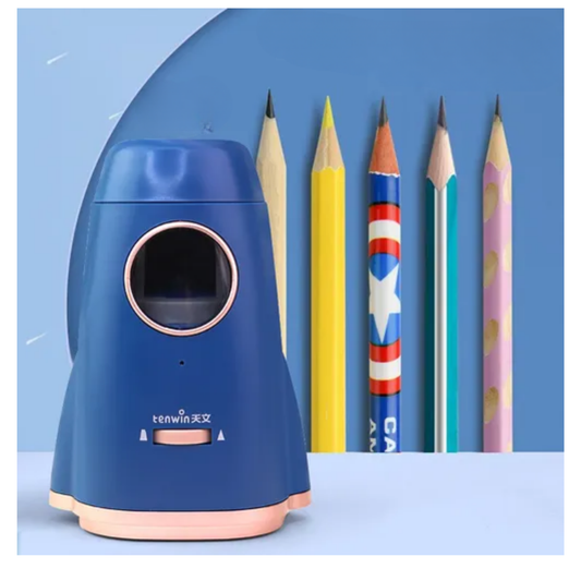 Sacapunta Eléctrico Forma De Cohete Tenwin