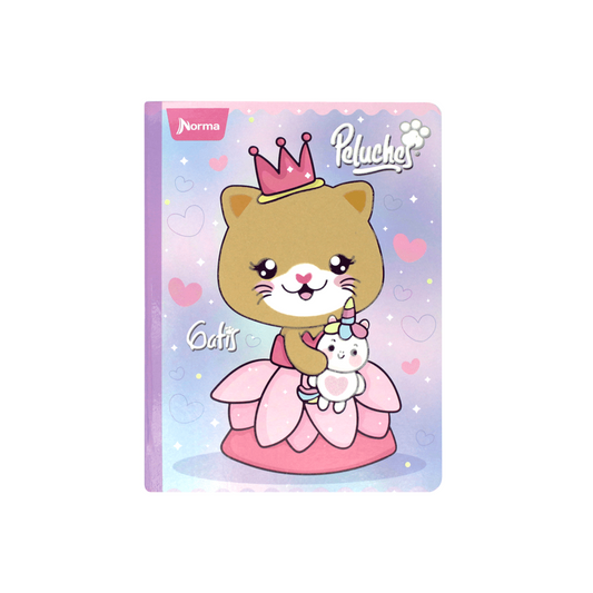 Libreta Cosida De Linea Peluches Fantasy 100-1 Norma