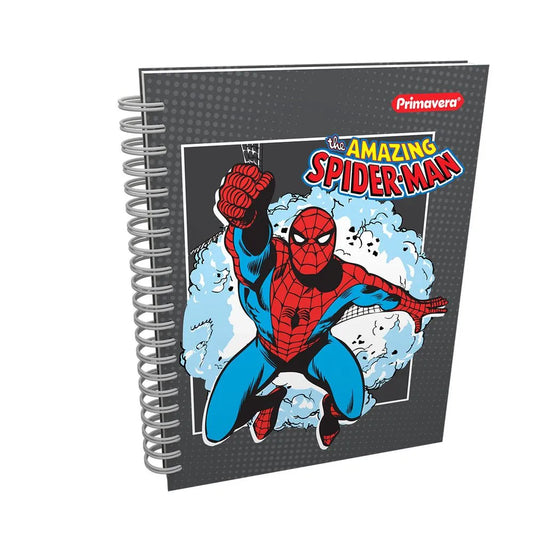 Libreta Espiral Marvel Super Heroes 5 Materias Pequeña