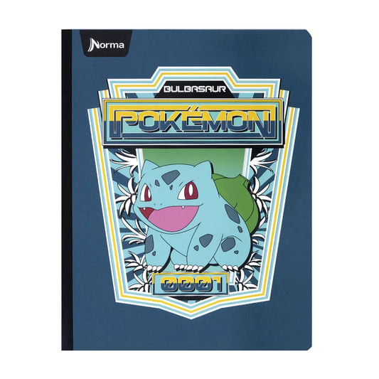 Libreta Cosida Cuadriculado Pokemon 100-2 Norma
