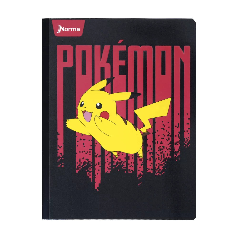 Libreta Cosida Cuadriculado Pokemon 100-2 Norma