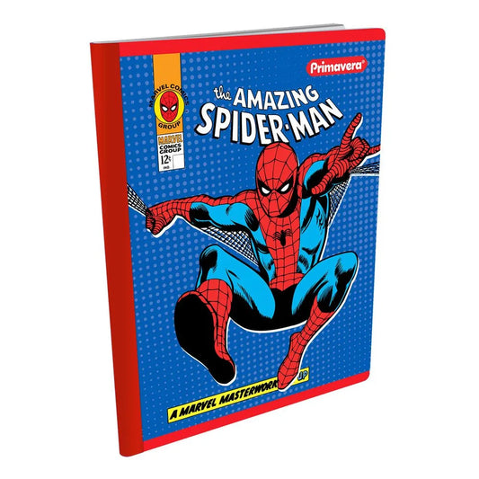 Libreta Cosida Cuadriculada Diseño Marvel 100-2
