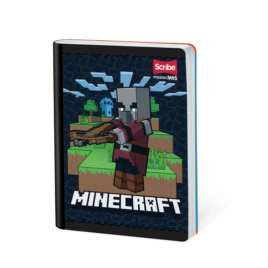 Cuaderno cosido doble línea diseño MINECRAFT 100-3