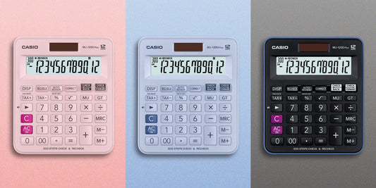 Casio Calculadora de Escritorio MJ-120DPLUS-LB