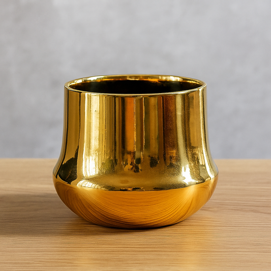 Florero Decorativo Dorado