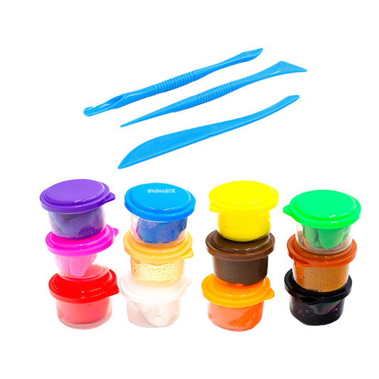 Foamy Moldeable Set De 4 Colores Brillantes X40g