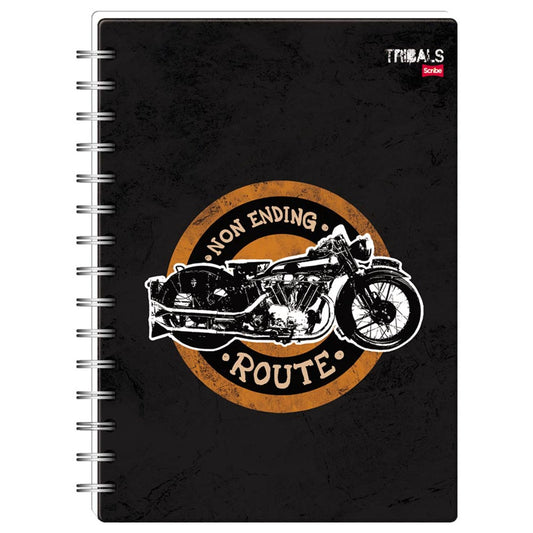 Libreta Espiral Scribe Premium 80 Hojas Pasta Dura