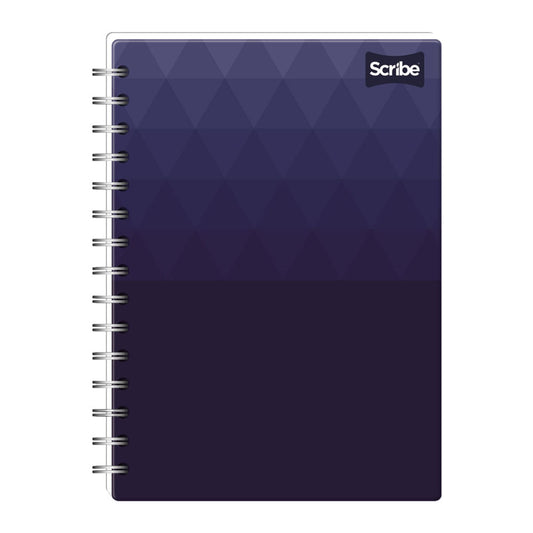 Libreta Espiral Pasta Dura Scribe 80 Hojas Pequeña