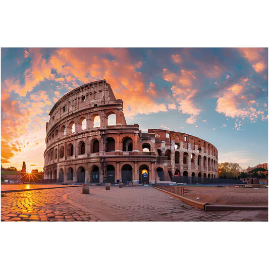 Rompecabezas Ingenio Atardecer En El Coliseo