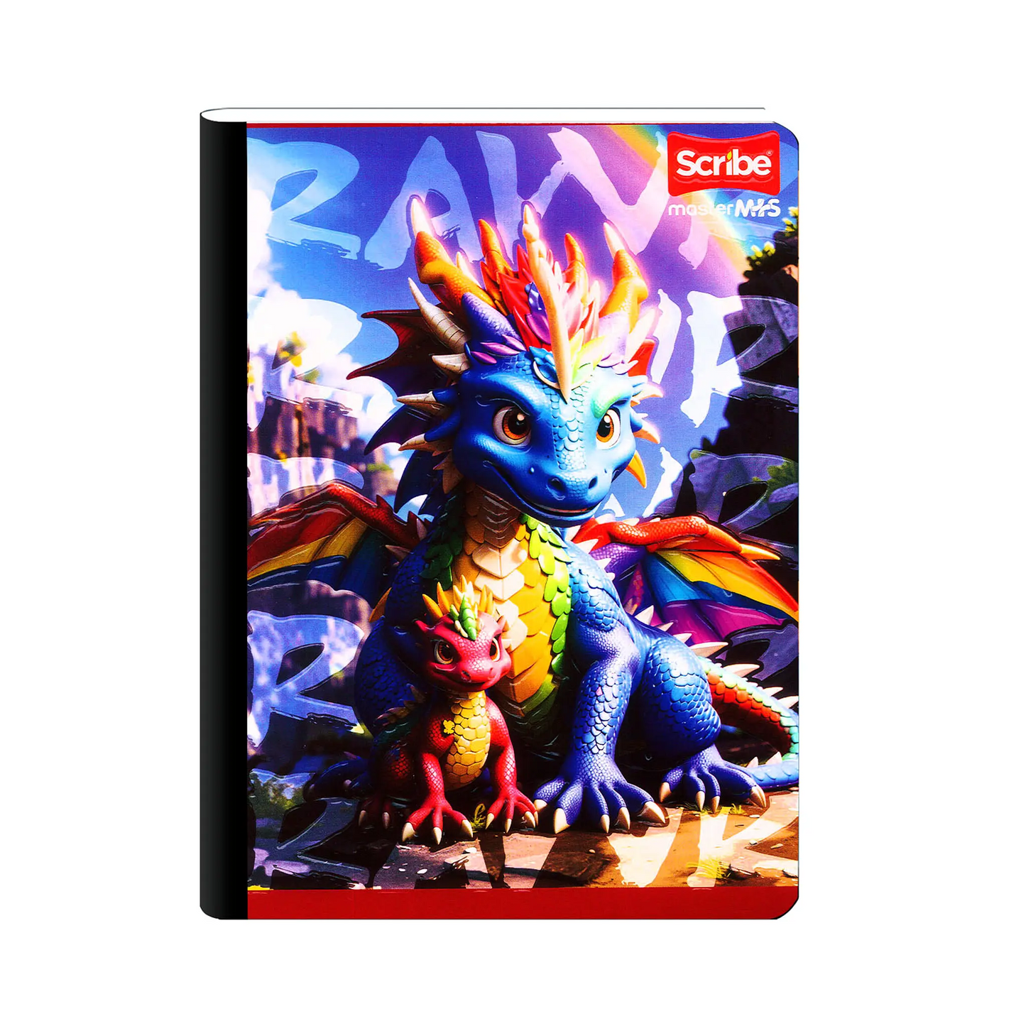 Libreta Cosida Master Mas Dragones Cuadriculada
