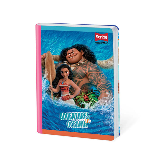 Libreta Cosida Master Mas Moana Doble Linea